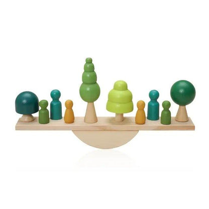 Baby Animal Wooden Stacking Toy Block