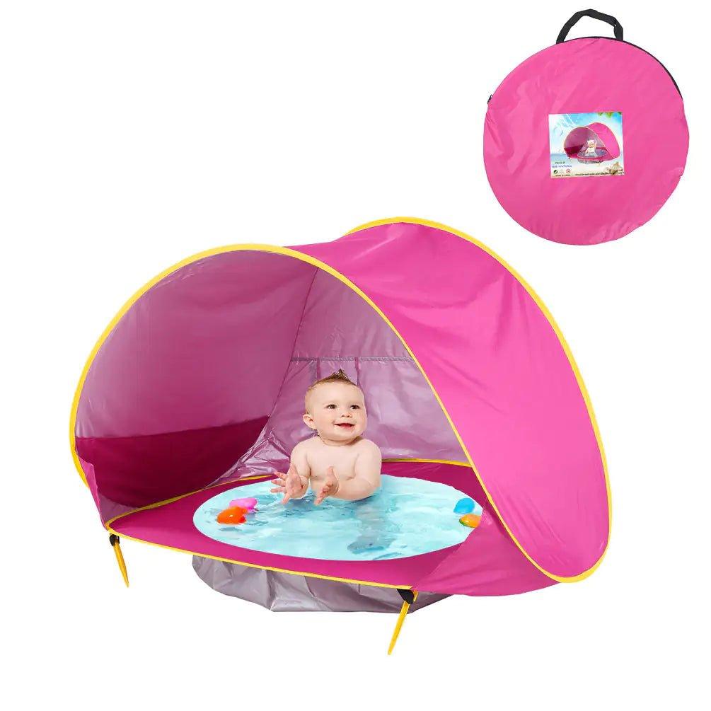 Baby Beach Tent: Easy Fold - Up Waterproof Sun Awning Tent