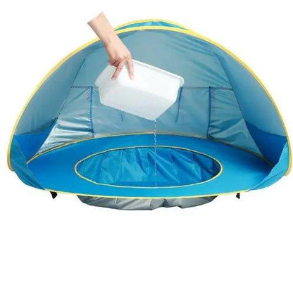 Baby Beach Tent: Easy Fold - Up Waterproof Sun Awning Tent