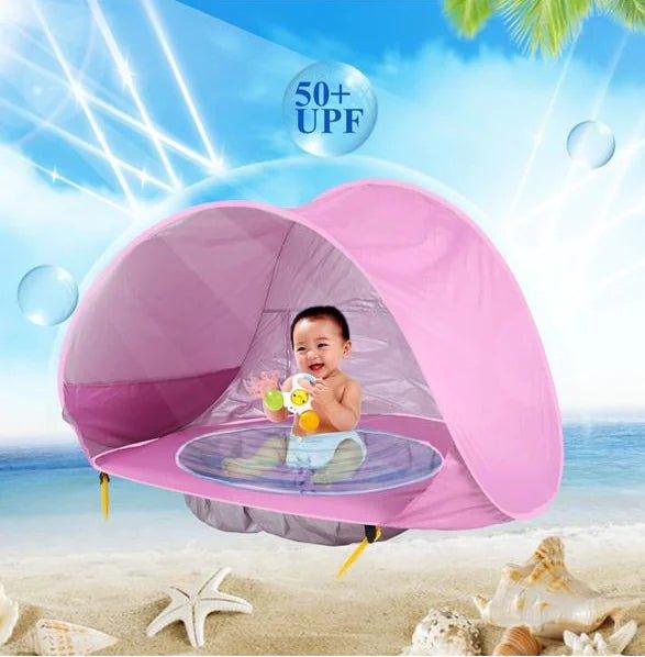 Baby Beach Tent: Easy Fold - Up Waterproof Sun Awning Tent