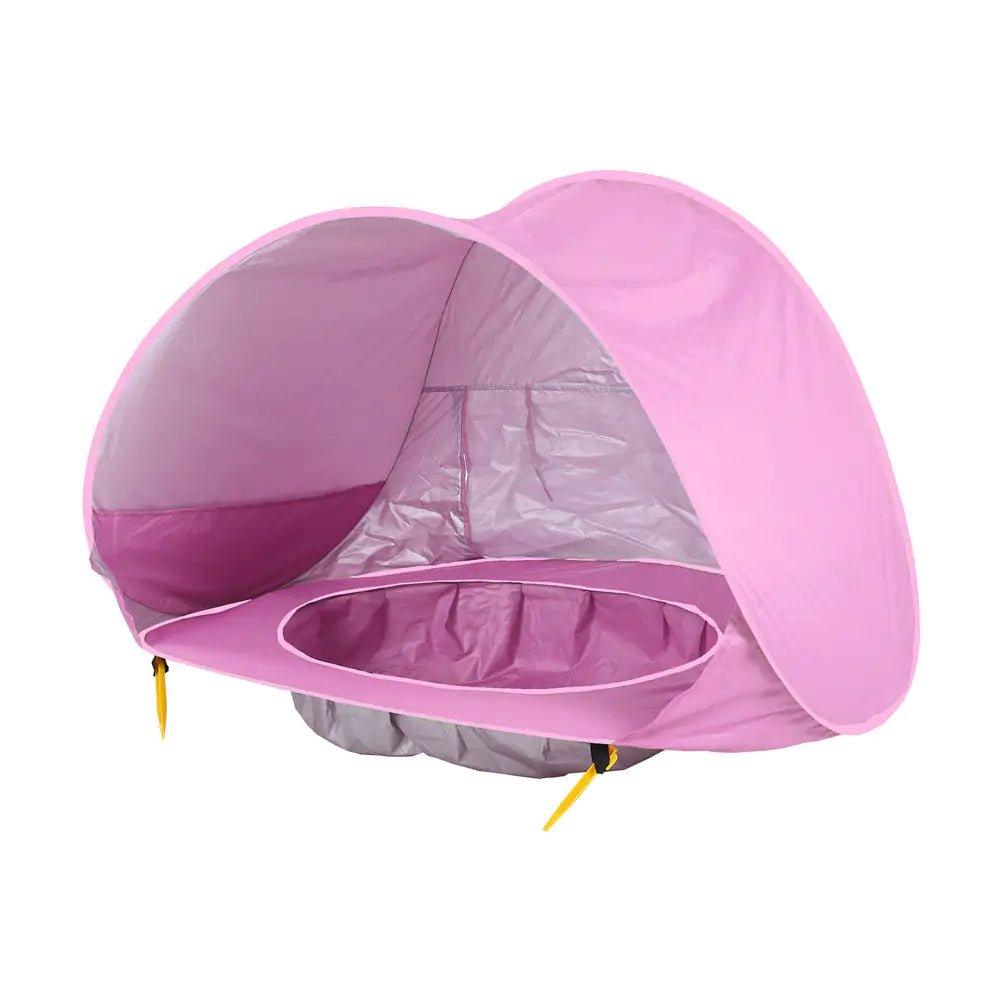 Baby Beach Tent: Easy Fold - Up Waterproof Sun Awning Tent