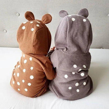 Baby Deer Hooded Jumpsuit