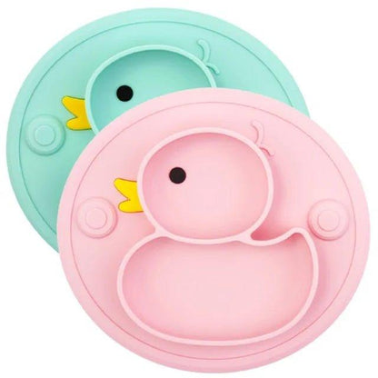 Baby Duck Shape Silicone Plate