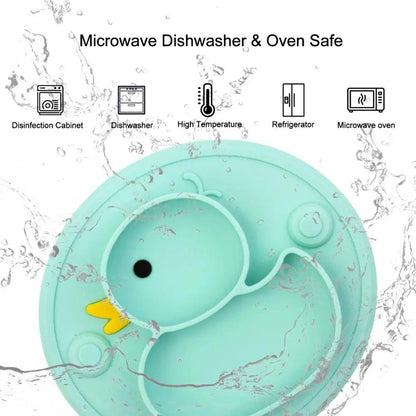 Baby Duck Shape Silicone Plate