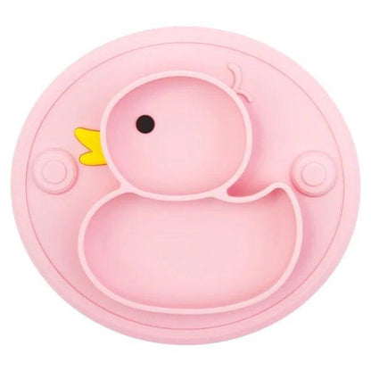 Baby Duck Shape Silicone Plate