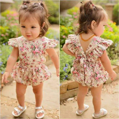 Baby Girl Floral Romper