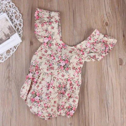 Baby Girl Floral Romper