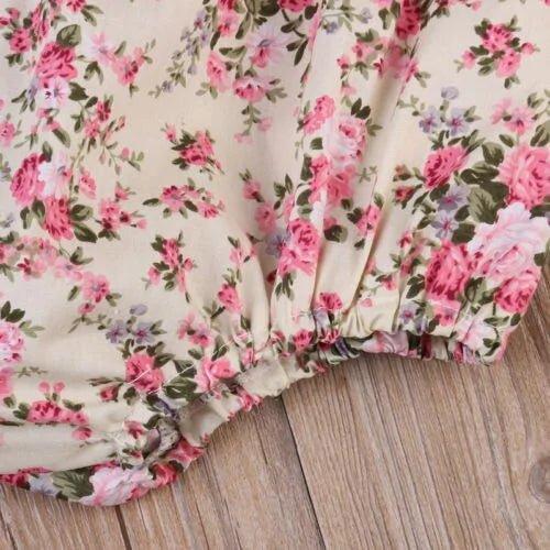 Baby Girl Floral Romper