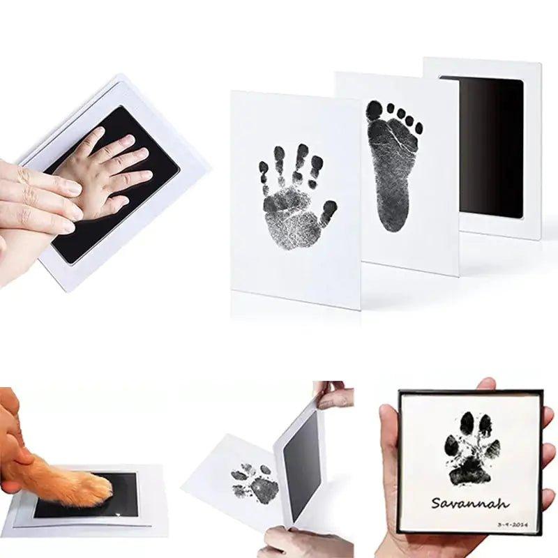 Baby Handprint & Footprint Kit: Safe Keepsake Casting