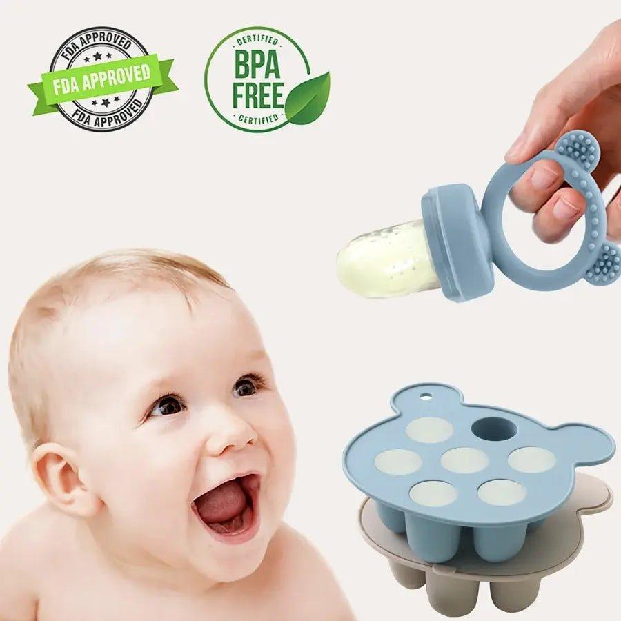 Baby Ice Cream Pops Silicone Mold Ice Cream Maker