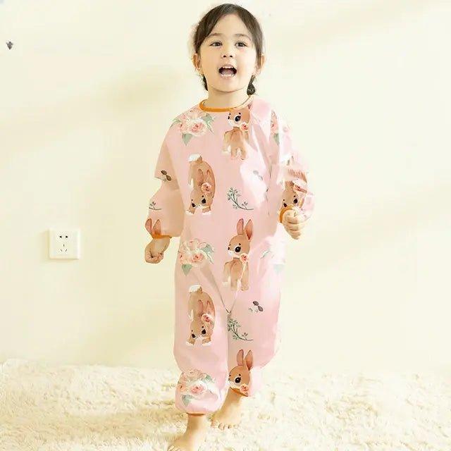 Baby Waterproof Cartoon Overalls Lightweight One - Piece