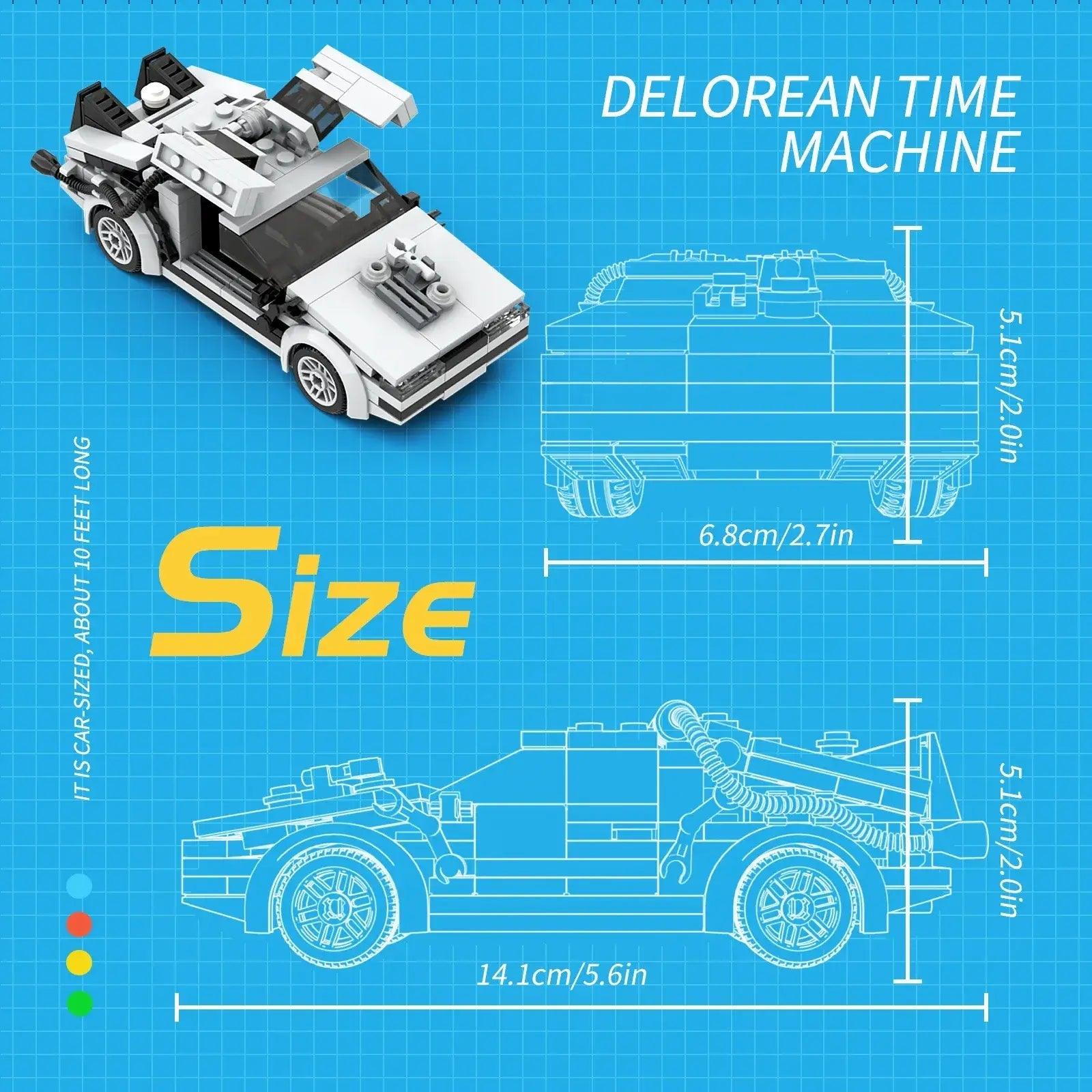 Back to the Future Super Car Building Blocks