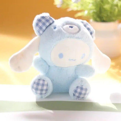 Bear Plush Keychain Cinnamon Roll