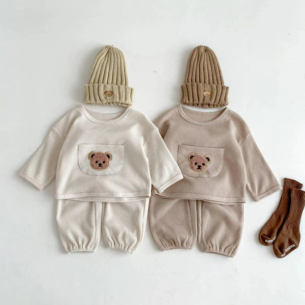 Bear Waffle Toddler Set – Ultimate Comfort and Fun for Your Little One