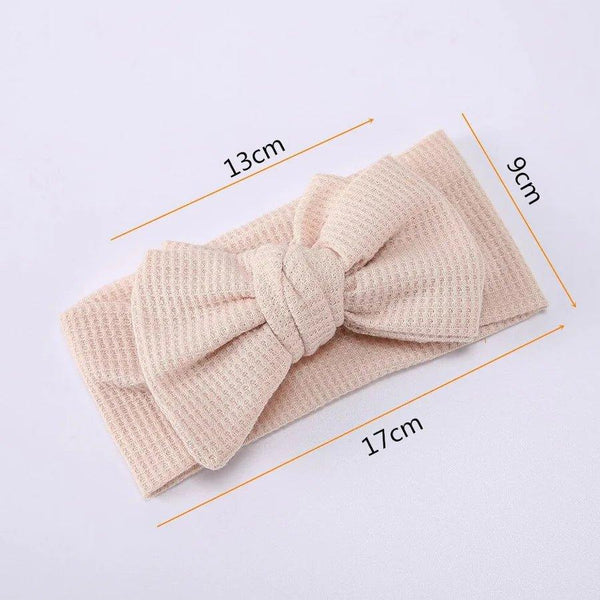 Adorable Big Bow Baby Headband – Soft and Stylish for Newborns and Infants