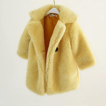 Big Kids Fur Coat In Autumn And Winter Coat - Home Kartz