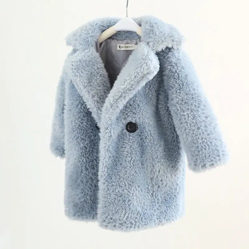 Big Kids Fur Coat In Autumn And Winter Coat - Home Kartz