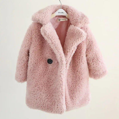 Big Kids Fur Coat In Autumn And Winter Coat - Home Kartz