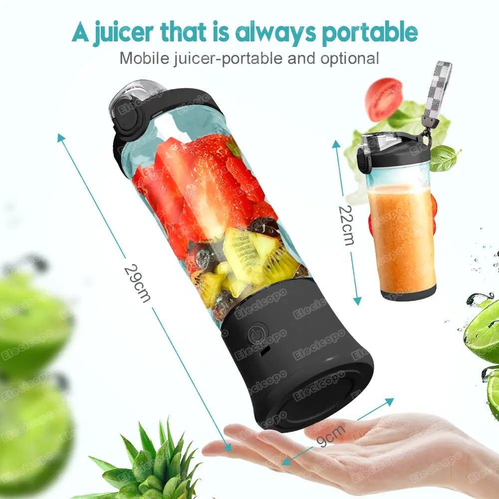 Blend On - the - Go with the Portable BPA - Free Smoothie Blender - Perfect for Healthy Lifestyles