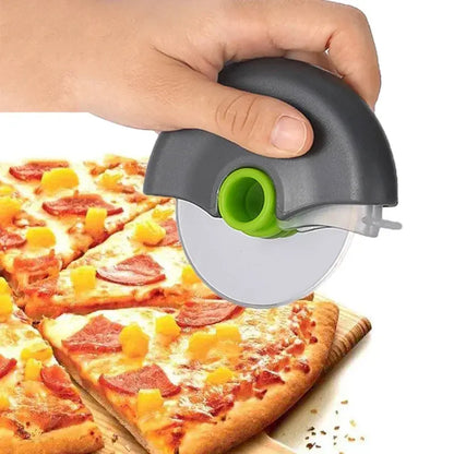 Stainless Steel Pizza Cutters - Effortless, Precise Slicing with Sharp Blade