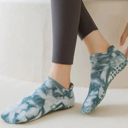 Breathable Tie - Dye Yoga Socks