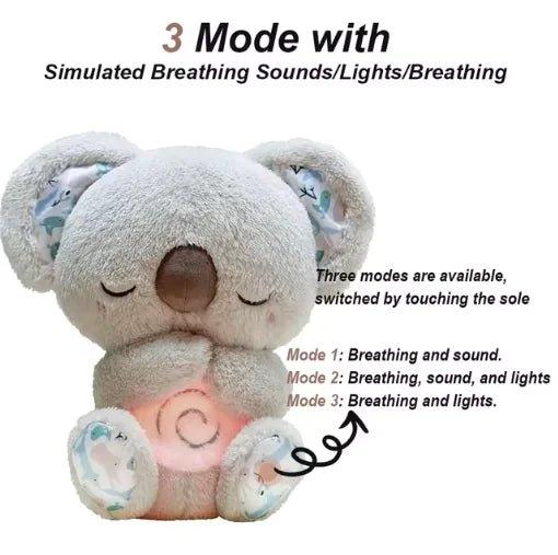 Breathing Bunny Soothing Sensory Plush Toy