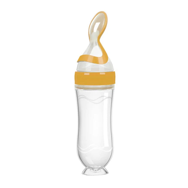 Effortless Feeding with Squeezing Feeding Bottle Silicone: Gentle, Leak-Proof & Convenient