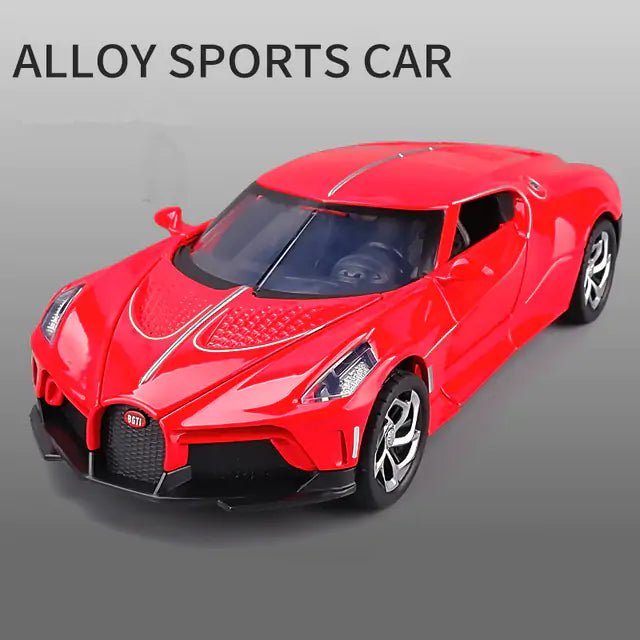 Bugatti Lavoiturenoire Alloy Sports Car Model