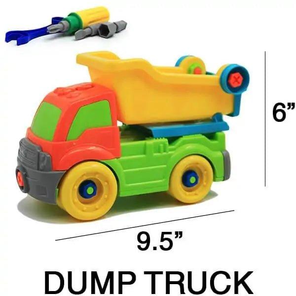 Build Your Own Toy Construction Vehicles