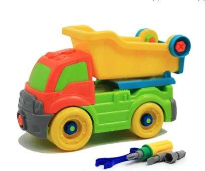 Build Your Own Toy Construction Vehicles