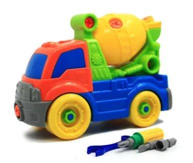 Build Your Own Toy Construction Vehicles