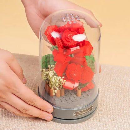 Building Block Flower Music Box