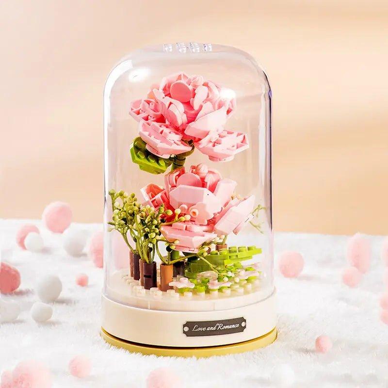 Building Block Flower Music Box