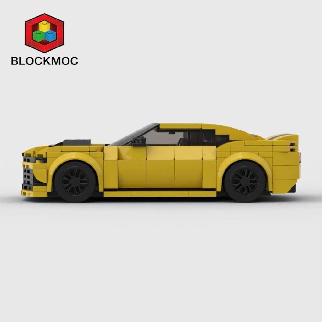 Bumblebee Camaro Sports Car Building Blocks