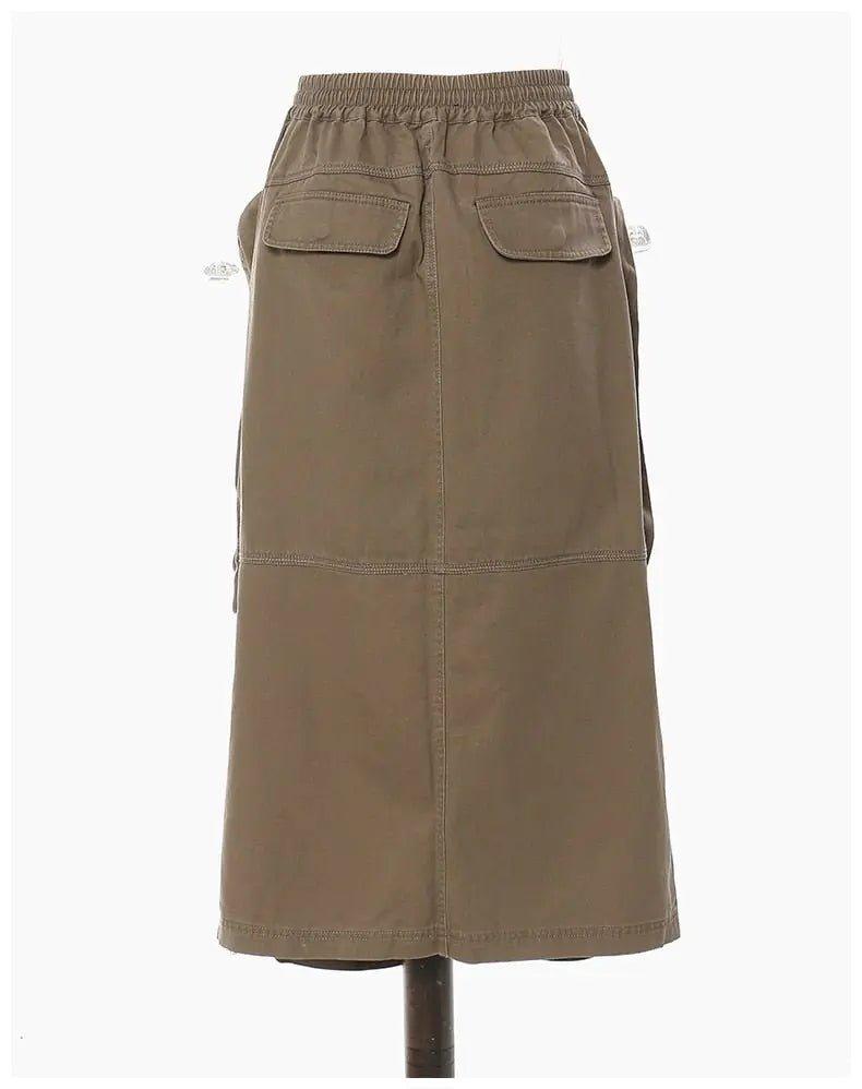 Camouflage Cargo Skirt