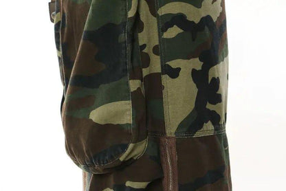 Camouflage Cargo Skirt