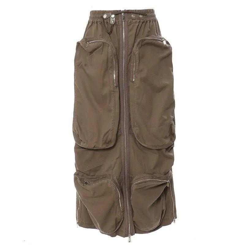 Camouflage Cargo Skirt