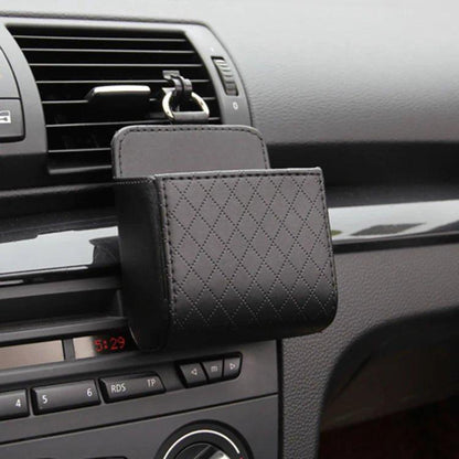 Car Storage Bag Air Vent Dashboard Organizer