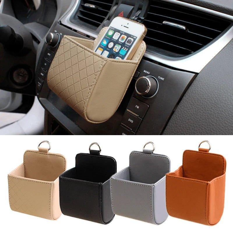 Car Storage Bag Air Vent Dashboard Organizer