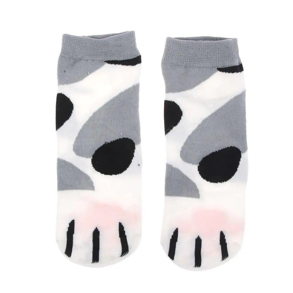 Cartoon Cute Cats Paw Socks