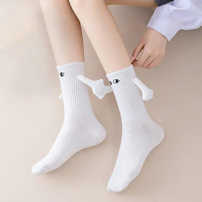 Cartoon Eye Hand Socks With Magnets