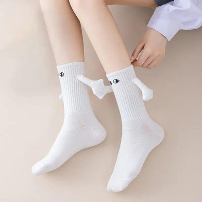 Cartoon Eye Hand Socks With Magnets