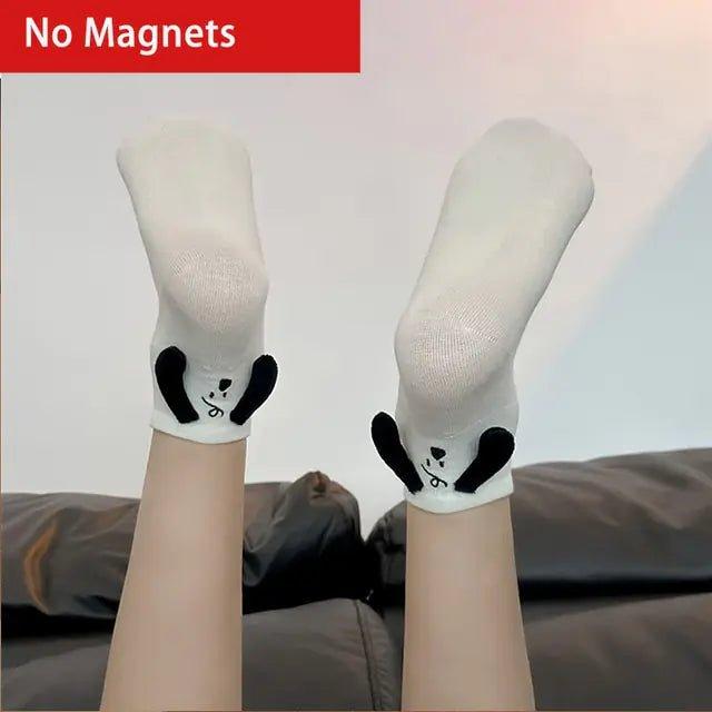 Cartoon Eye Hand Socks With Magnets