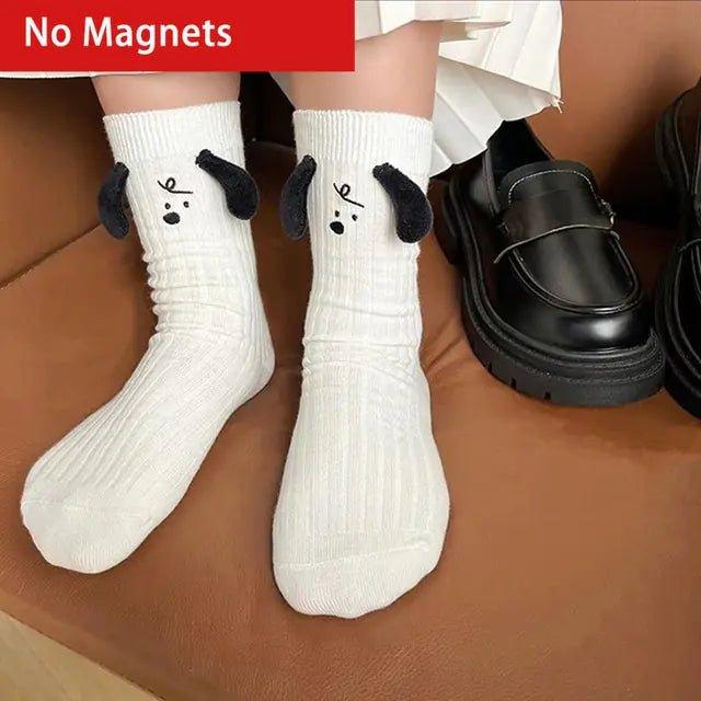 Cartoon Eye Hand Socks With Magnets