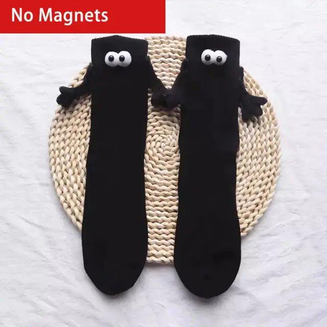 Cartoon Eye Hand Socks With Magnets