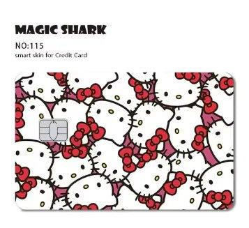 Cartoon PVC Stickers for Debit/Credit Cards