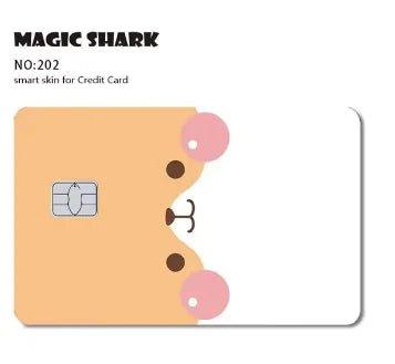 Cartoon PVC Stickers for Debit/Credit Cards