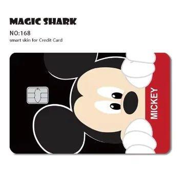 Cartoon PVC Stickers for Debit/Credit Cards