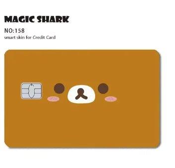 Cartoon PVC Stickers for Debit/Credit Cards