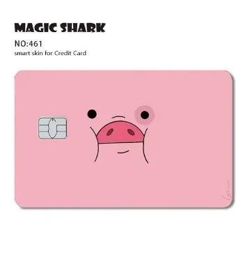 Cartoon PVC Stickers for Debit/Credit Cards